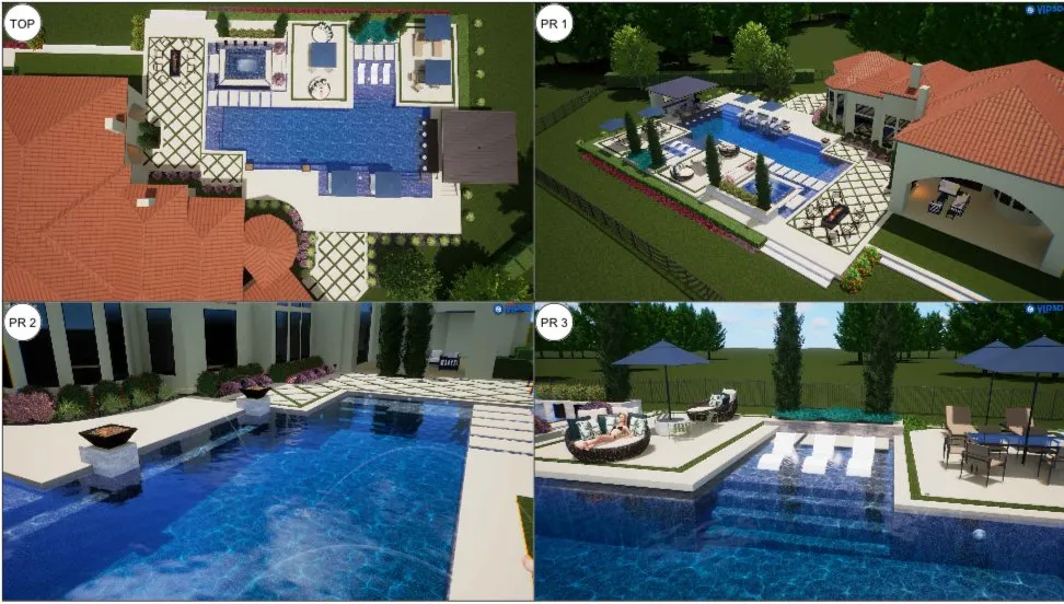 Professional landscape installation in The Hills, TX - Gray Lang