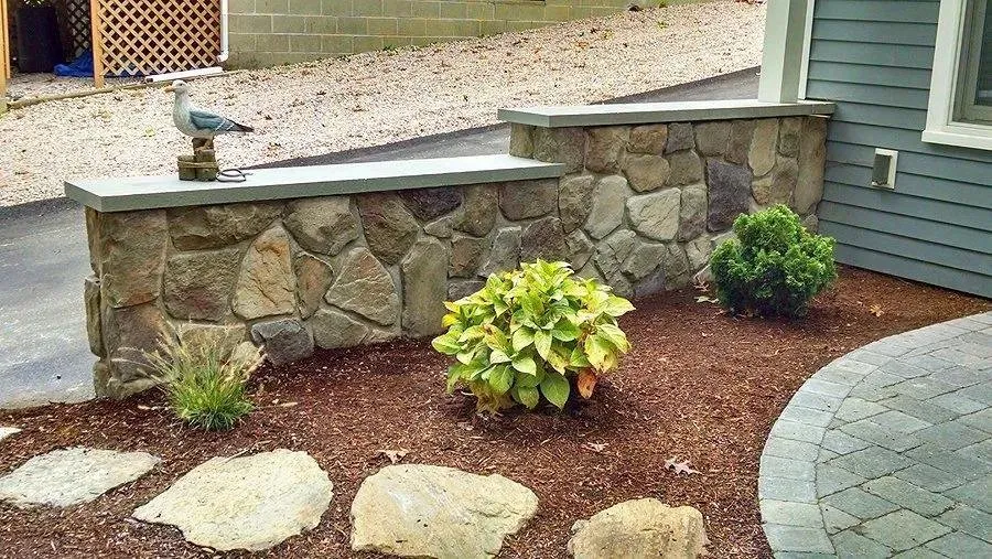 Professional lawn mowing service in Charlestown, RI by Gray-Line & Son Hardscape/Landscape Construction