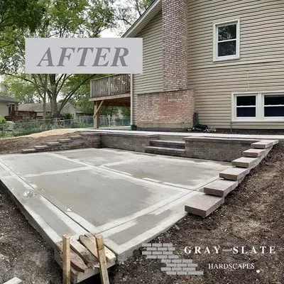 Gray Slate Hardscapes Logo