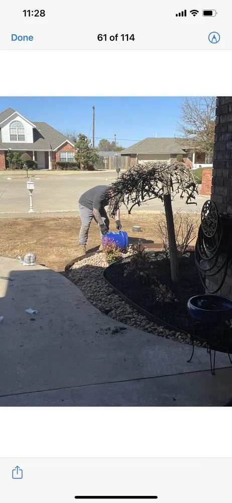 Top-rated landscape installation in Lawton, OK by Gray's Lawn Care Service and Home Repair