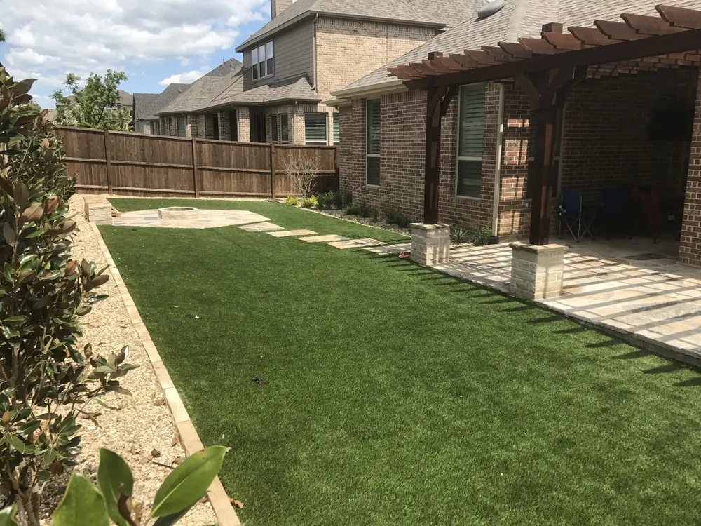 Expert lawn mowing service in Dallas, TX by Grayscape Landscaping & Design