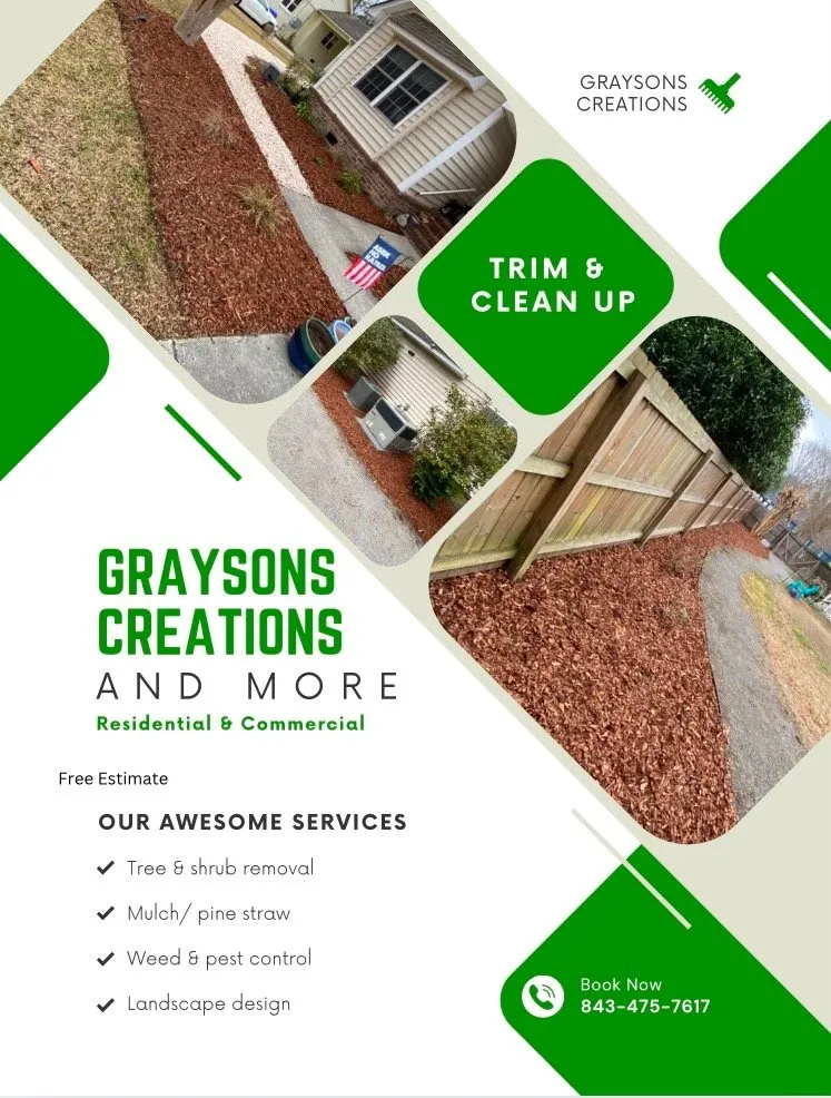 Affordable landscape design for homes across Charleston, SC - Graysons Creations