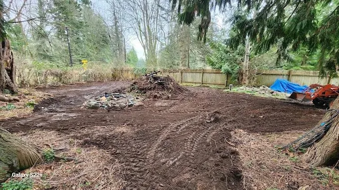 Custom garden landscaping experts serving Camano, WA - Graystone Tractor Services