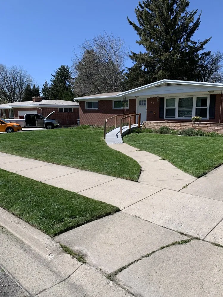 Professional yard maintenance in North Logan, UT by Grayze Lawn Care Services