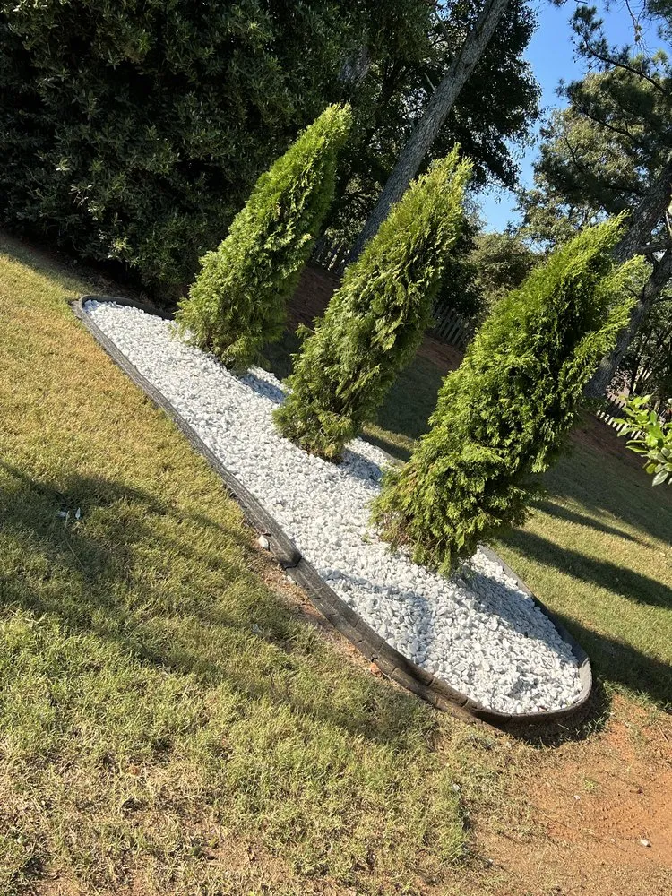 Custom garden landscaping in Atlanta, GA by Grazzcare Landscaping Services