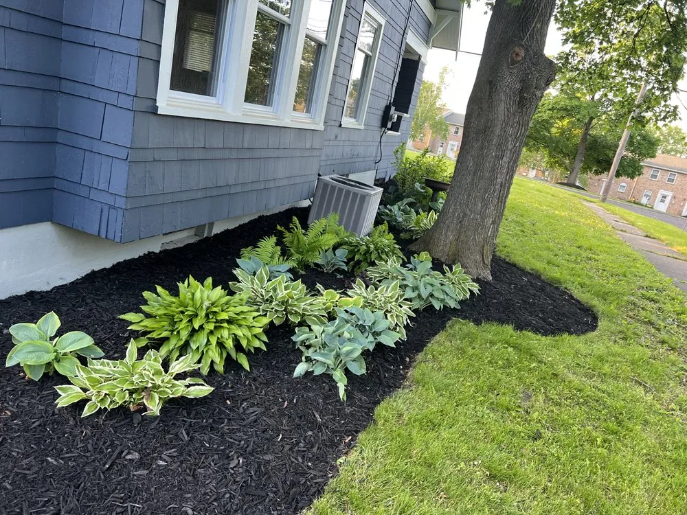 Local landscape installation in Newark, NY by GRC Lawn Care Service