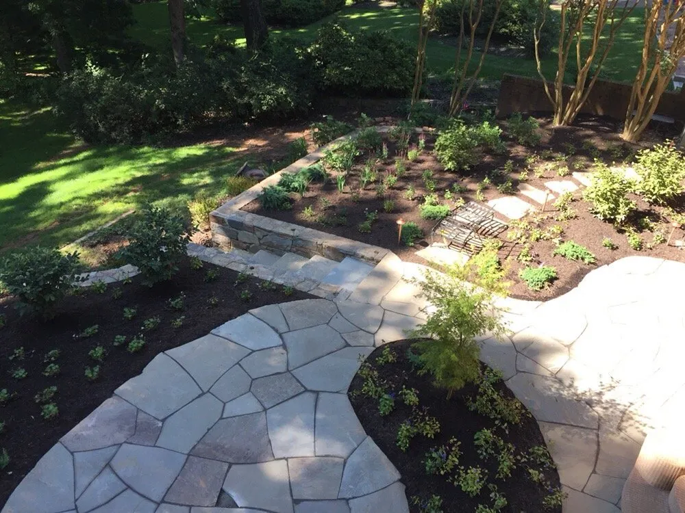 Local garden landscaping for outdoor upgrades in Clarksburg, MD by Great American Landscapes