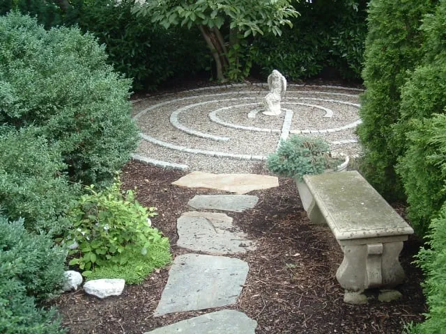 Professional lawn mowing service with custom design in Clarksburg, MD by Great American Landscapes