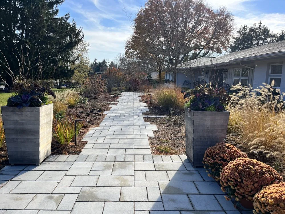 Custom garden landscaping in Clarksburg, MD - Great American Landscapes