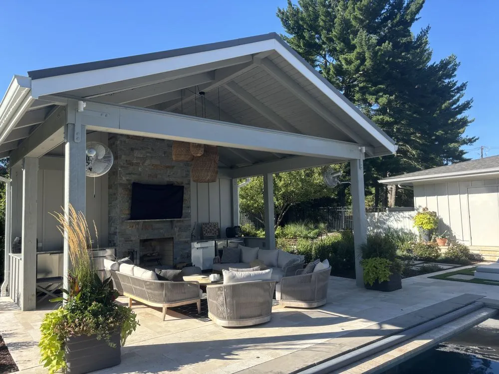 Professional residential landscaping in Clarksburg, MD by Great American Landscapes