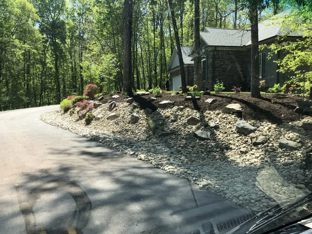 Custom landscape design near you in Friendsville, TN by Great American Lawn Care