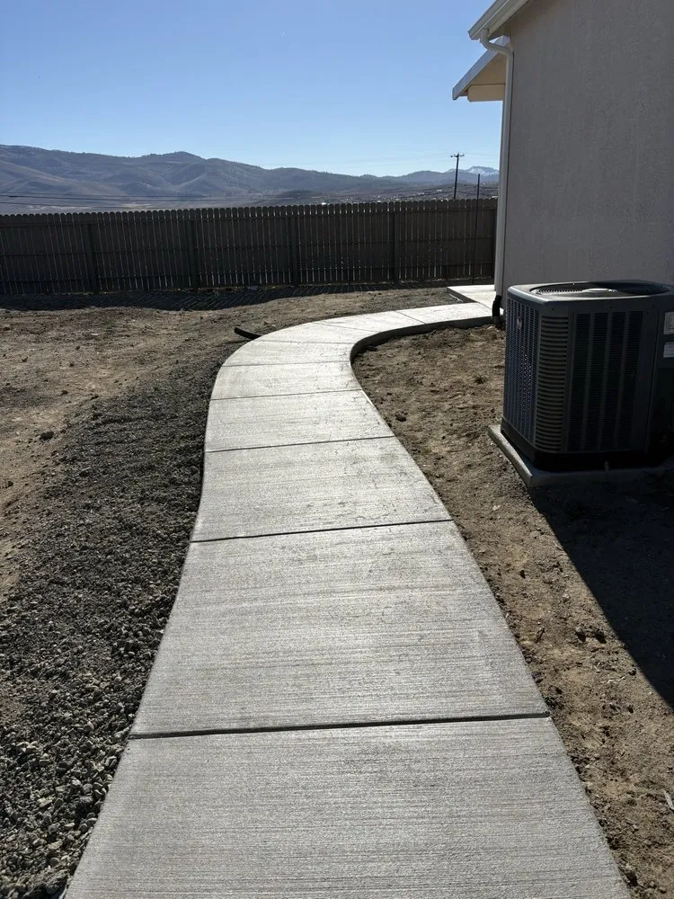 Custom outdoor landscaping for homes across Sparks, NV - Great Basin Concrete