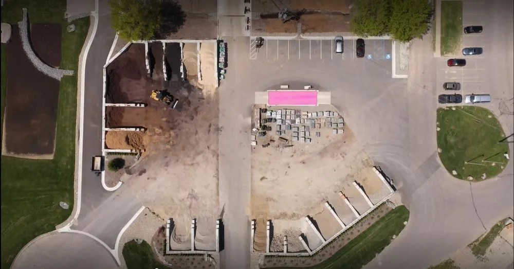 Custom landscape design in Brighton, MI by Great Deal Products