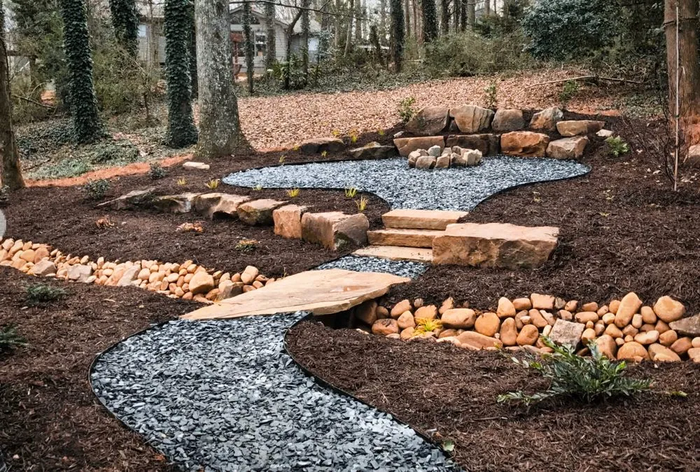 Expert yard cleanup service for outdoor upgrades in Covington, GA by Great Estates Landscaping