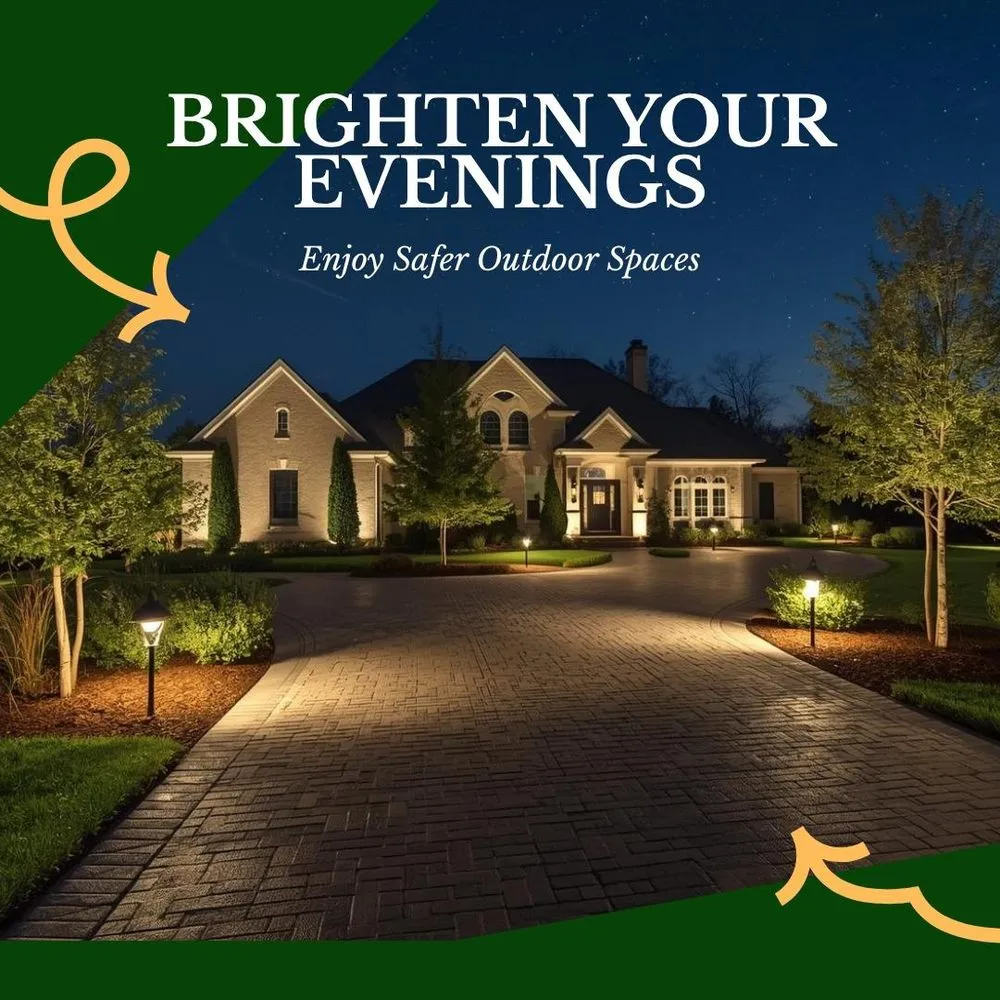 Custom outdoor landscaping in Covington, GA by Great Estates Landscaping