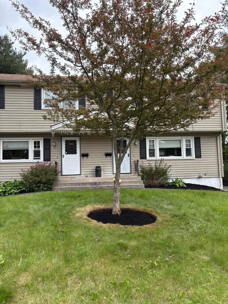 Local landscape installation for homes in Sudbury, MA by Great Heights Landscaping