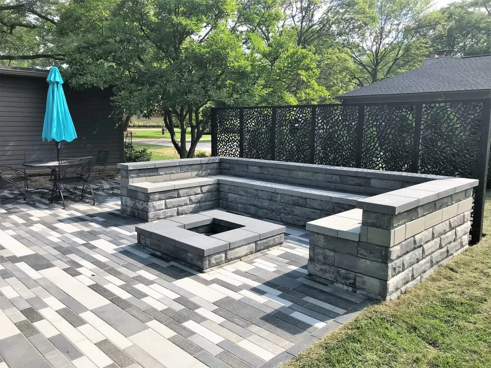 Expert outdoor landscaping in Chesterfield, MI by Great Lakes Landscaping