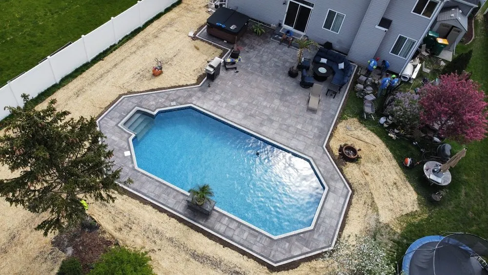 Professional outdoor landscaping in Joliet, IL by Great Lakes Landscaping