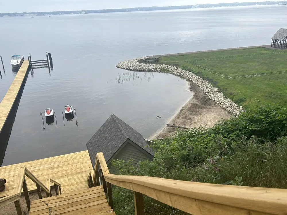 Custom residential landscaping experts serving Muskegon, MI - Great Lakes Works