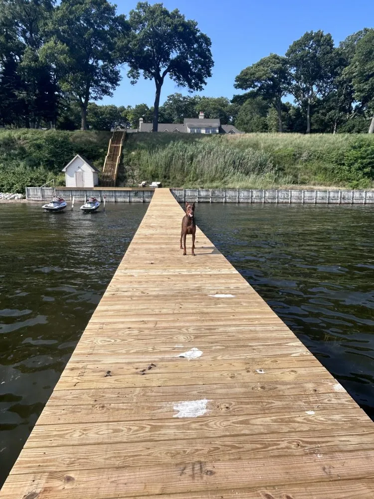 Expert outdoor landscaping for residential properties in Muskegon, MI by Great Lakes Works