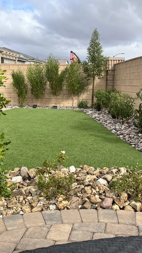Custom landscape design in North Las Vegas, NV by Great Landscaping And Maintenance