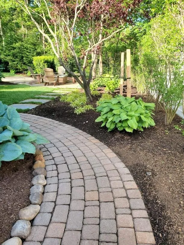 Trusted lawn mowing service with custom design across Pleasantville, NJ - Great Landscaping