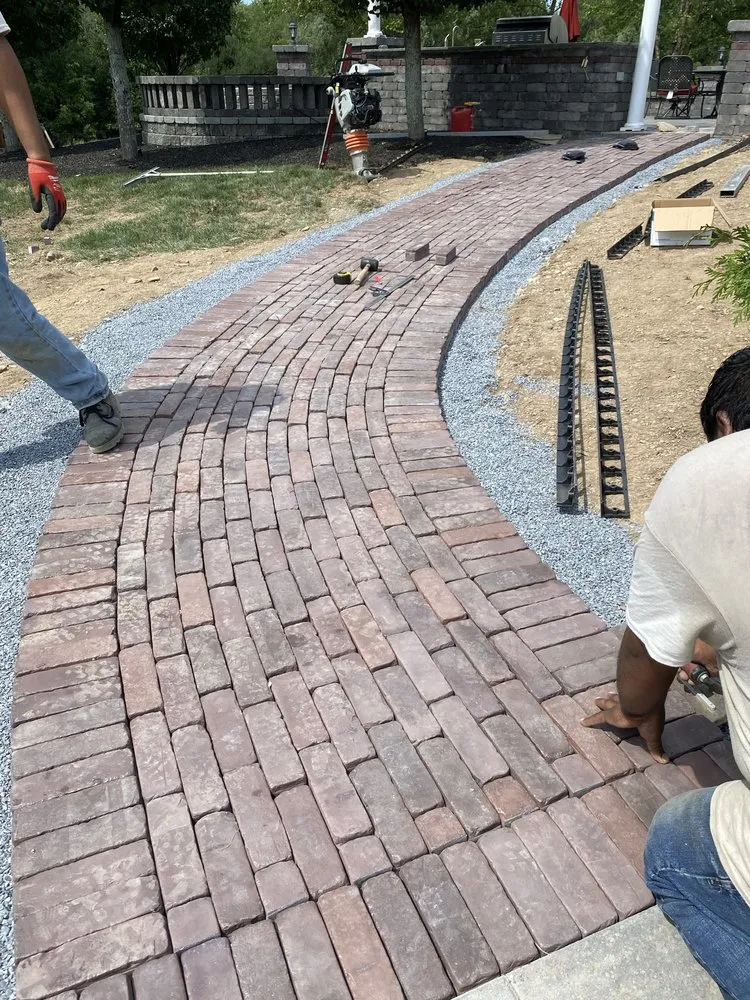 Custom landscape design for year-round maintenance in pleasant valley, NY by Great Oak Landscaping