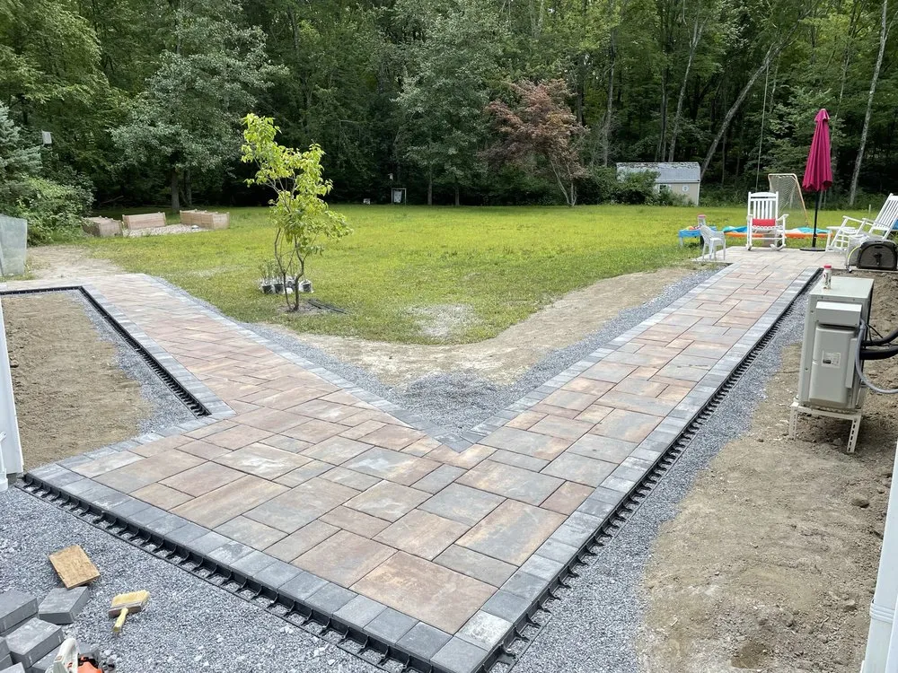 Professional outdoor landscaping in pleasant valley, NY by Great Oak Landscaping