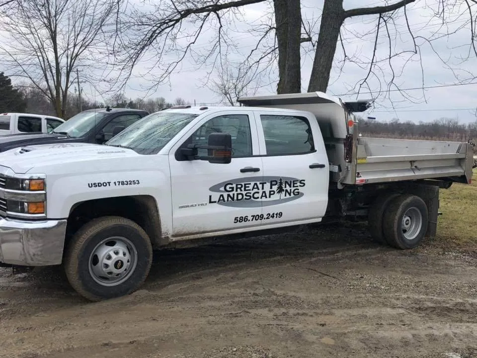 Expert residential landscaping in Lenox, MI by Great Pines Landscaping