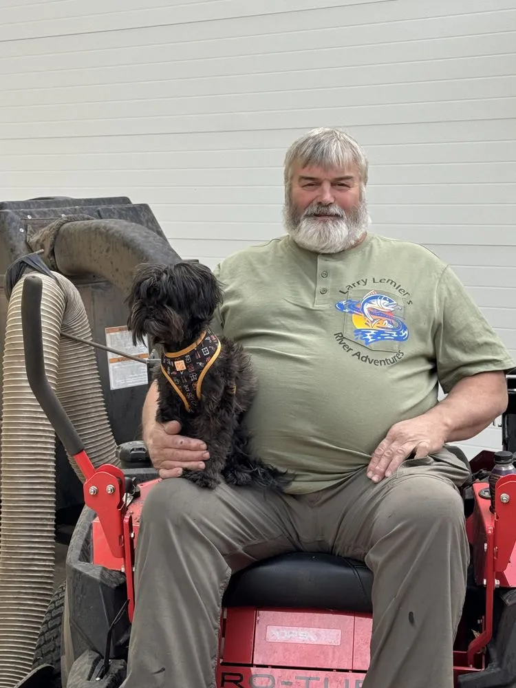 Local lawn mowing service in Hager City, WI by Great River Road Lawn & Snow