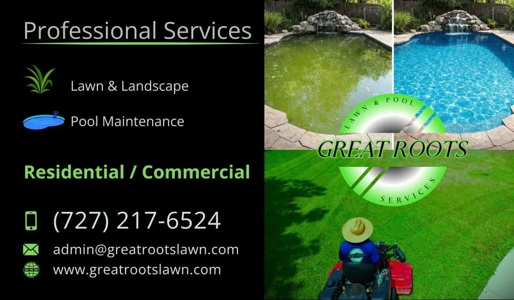 Reliable residential landscaping near you across Holiday, FL - Great Roots Lawn & Pool Services