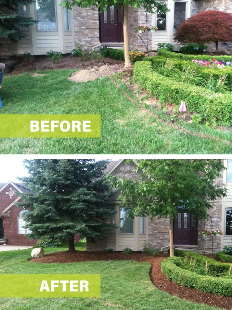 Reliable lawn mowing service near you in Dearborn Heights, MI by Great services Landscaping