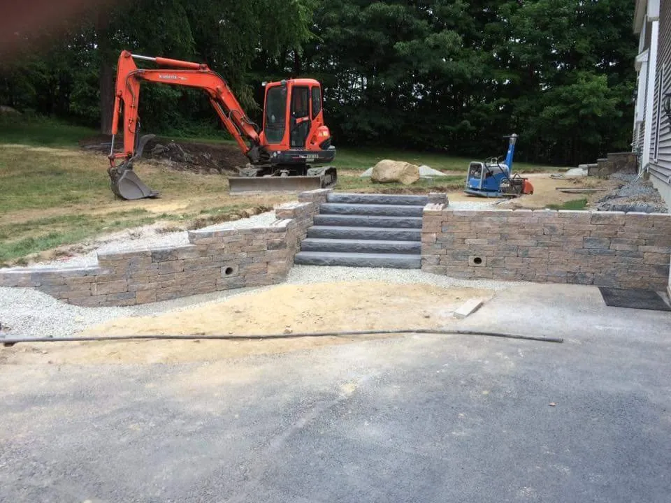 Top-rated outdoor landscaping for homes across Barrington, NH - Great View Landscape