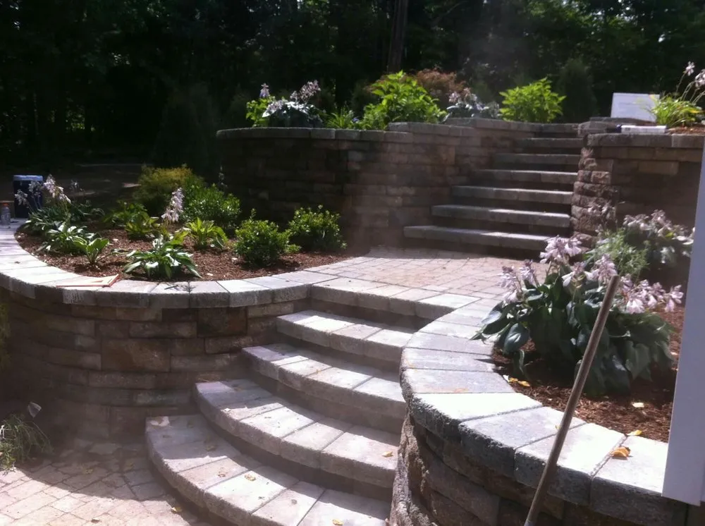 Top-rated residential landscaping in Barrington, NH by Great View Landscape
