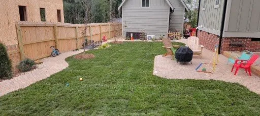 Local yard maintenance for residential properties in Concord, NC by Great View Landscape