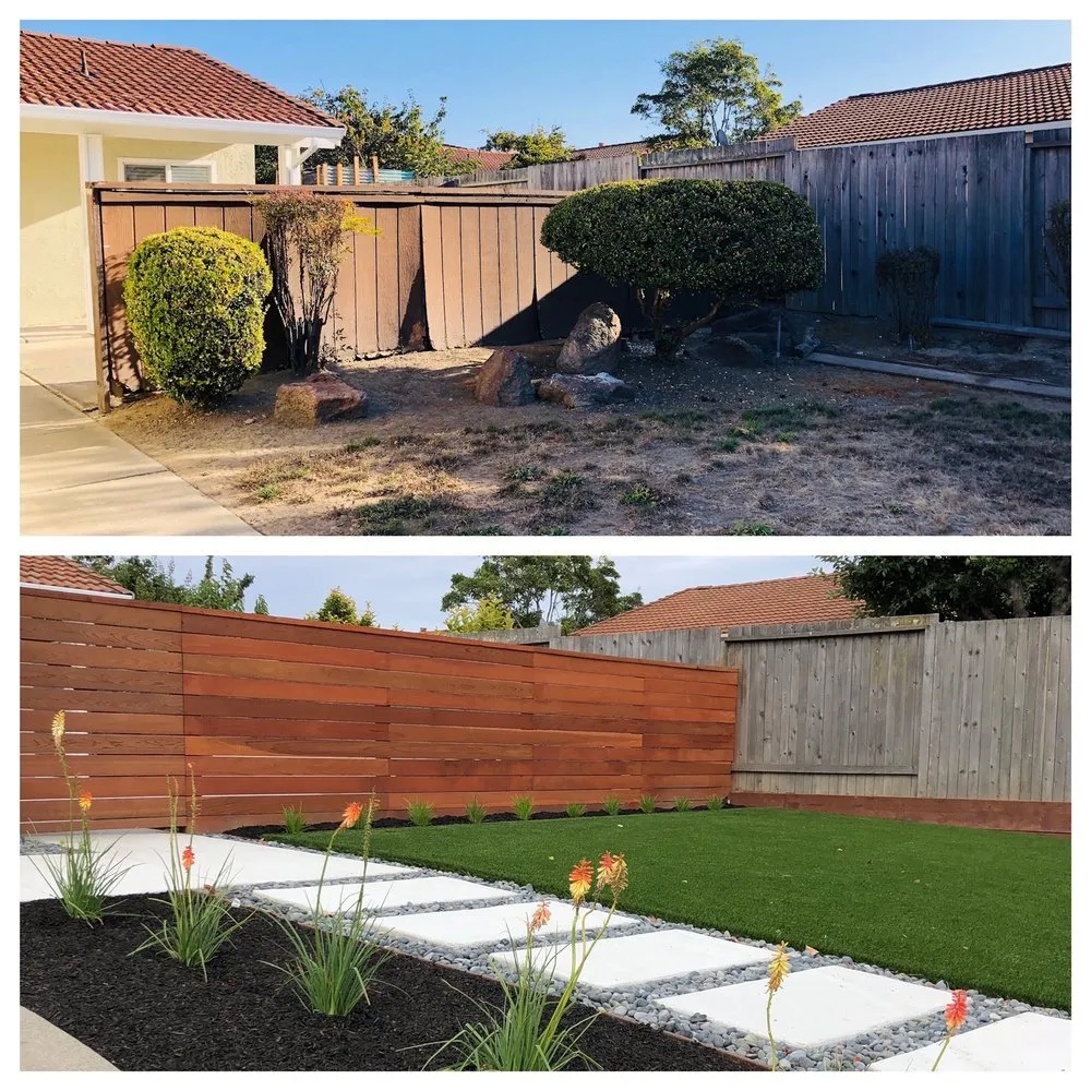 Local yard maintenance for residential properties in Rowlett, TX by Great White Landscape