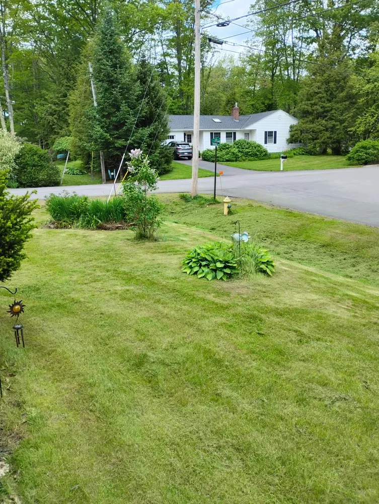 Local garden landscaping in Topsham, ME by Great Works Enterprises