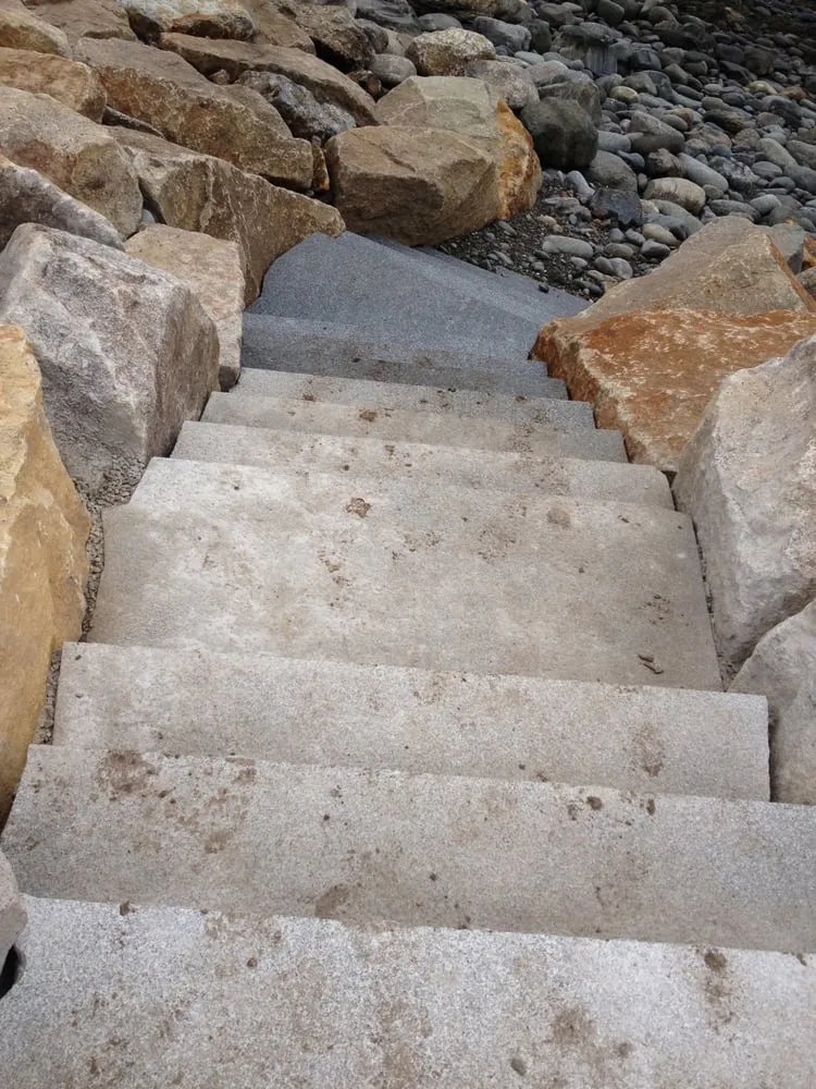 Top-rated landscape installation for homes in Bath, ME by Great Works Landscape