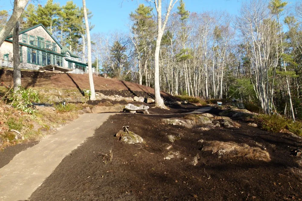 Local garden landscaping in Bath, ME by Great Works Landscape