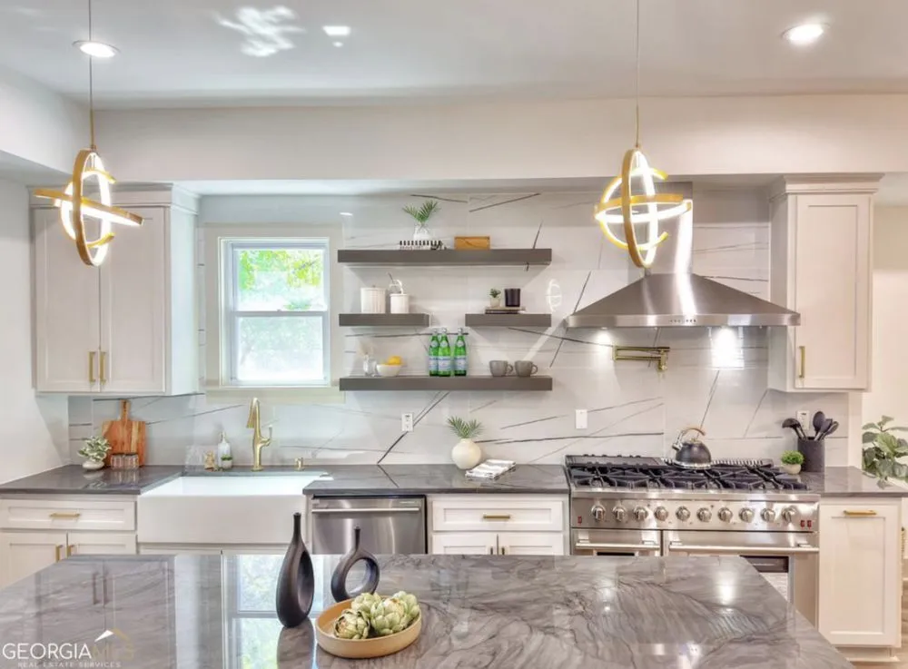 Expert outdoor landscaping for residential properties in Atlanta, GA by Greater Development Group