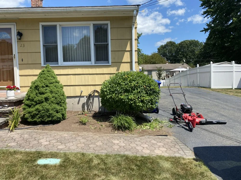 Affordable yard cleanup service in Springfield, MA by Greater Green Landscaping