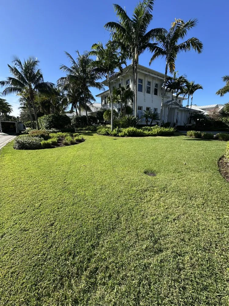 Professional outdoor landscaping in Naples, FL by Greater Green Lawn Care
