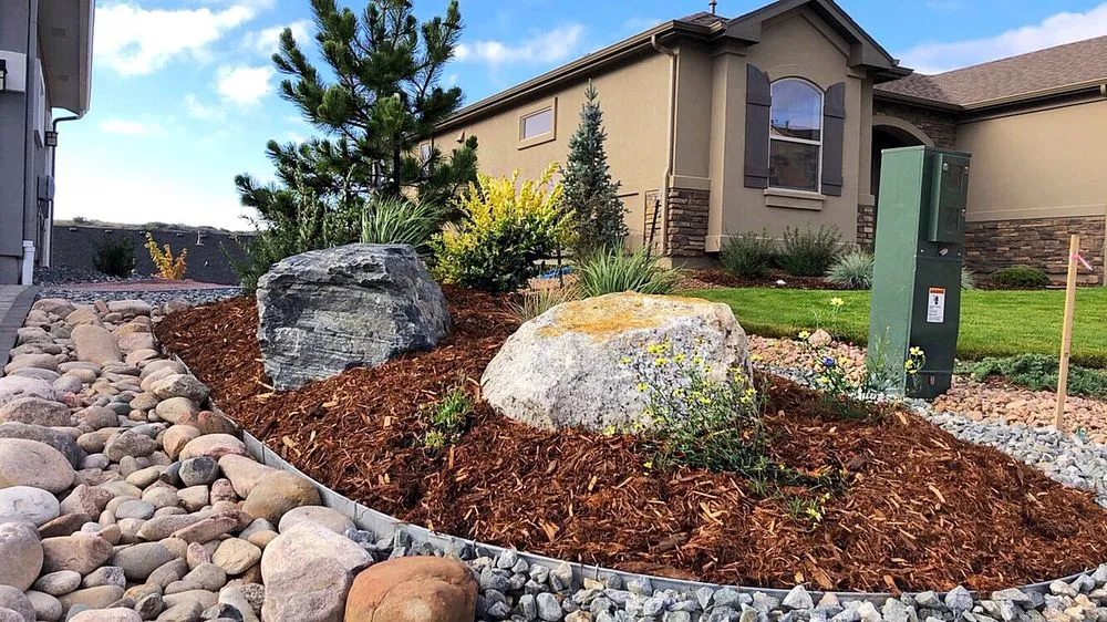 Local outdoor landscaping for beautiful yards in Palmer Lake, CO by Greater Grounds Landscaping