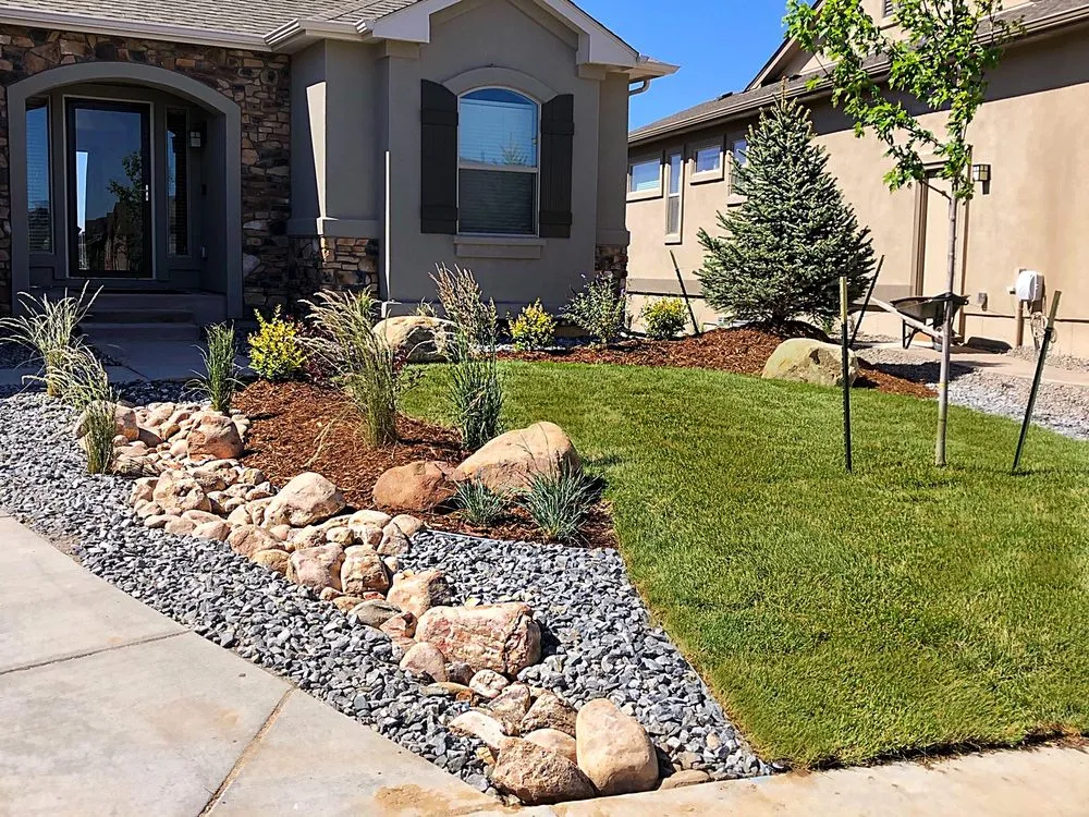 Custom landscape installation for beautiful yards across Palmer Lake, CO - Greater Grounds Landscaping