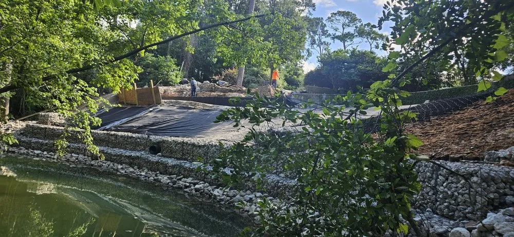 Professional lawn mowing service in Richmond, TX by Greater Houston Landscaping