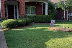 Trusted lawn mowing service with custom design in Weatherford, TX by Greater Texas Lawn Care