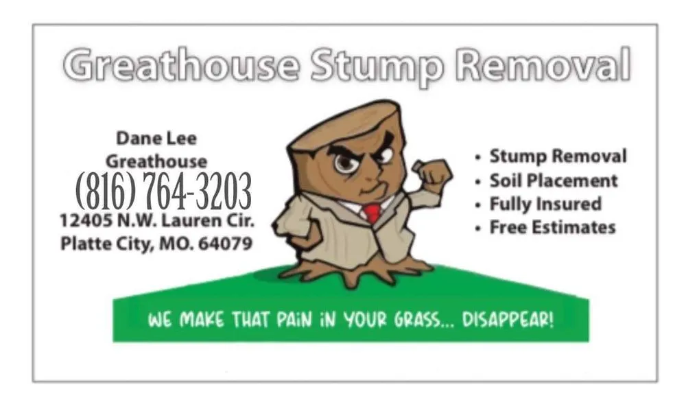 Trusted garden landscaping experts serving Platte City, MO - Greathouse Stump Removal