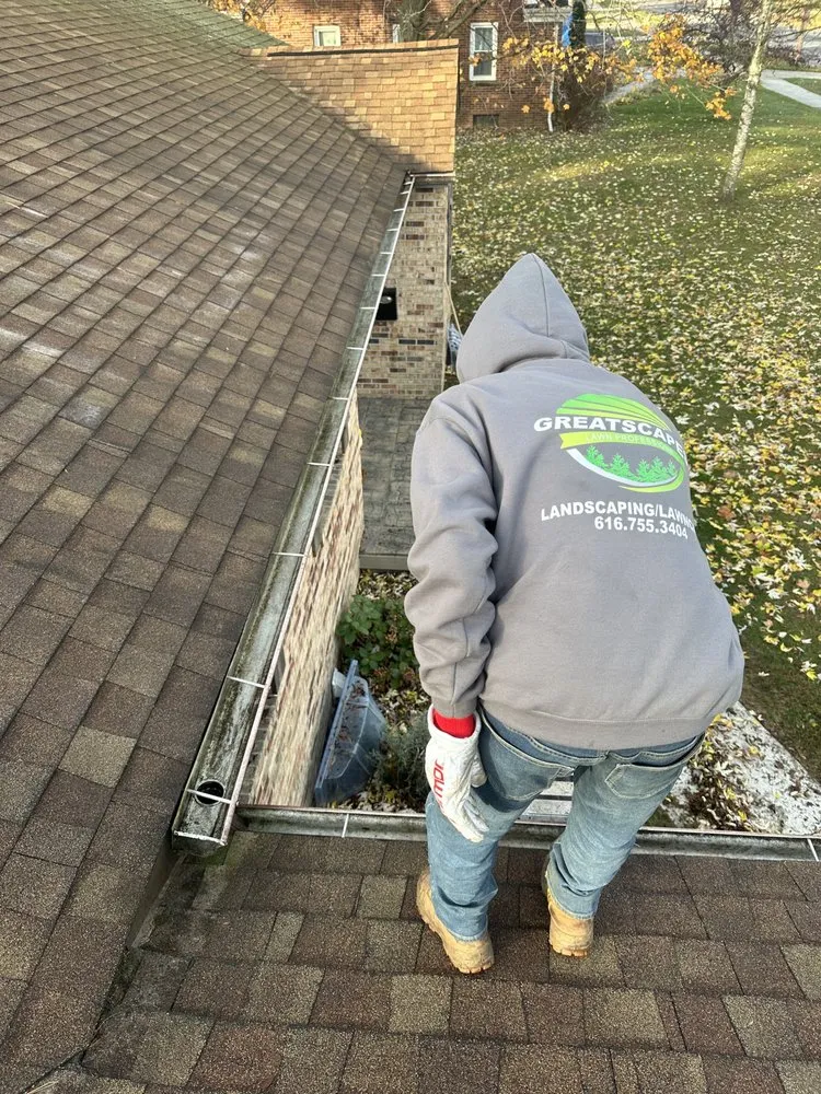 Affordable landscape design in Gowen, MI by GreatScapes Lawn Professions