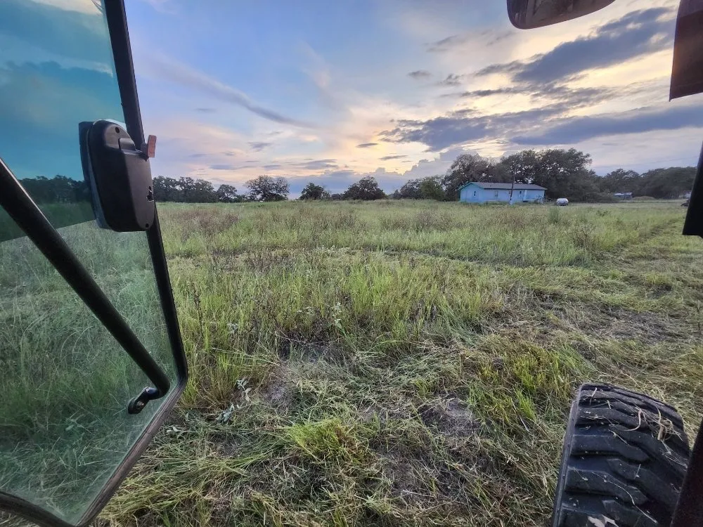 Local landscape design in Poteet, TX by Greaux Tractor Service