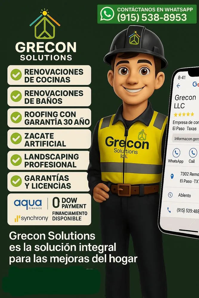 Reliable lawn care service for homes across El Paso, TX - Grecon Solutions